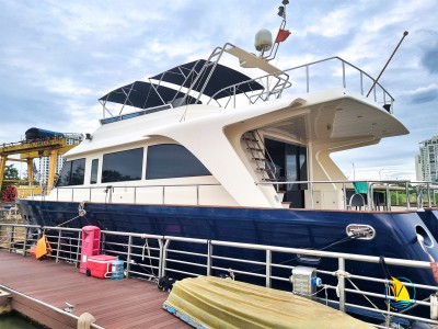 HAMPTON 72F YACHT CHARTER