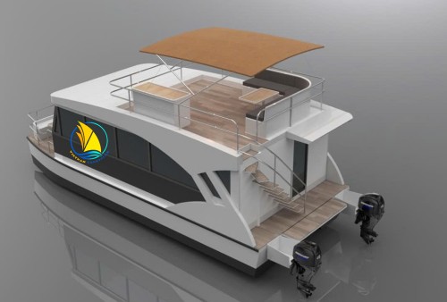 1-STOREY, 1-BEDROOM FLOATING HOUSE