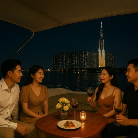 3-Hour Night Cruise Tour on Saigon River - Experience the Magnificent City Night