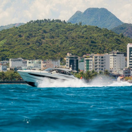 Experience the luxury Princess V40 yacht in Nha Trang