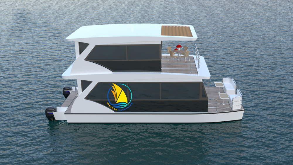 MOBILE FLOATING HOUSE 2 STORIES, 2 BEDROOM